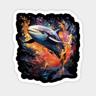 Whale Rainbow Magnet