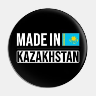 Made In Kazakhstan - Gift for Kazakhstani With Roots From Kazakhstan Pin