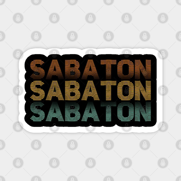 Distressed Vintage - Sabaton Magnet by SIJI.MAREM