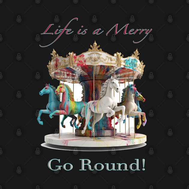 Life is a Merry Go Round by Urban Archeology Shop Gallery