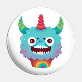 Cupcake Monster Pin