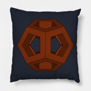 gmtrx seni lawal skeletal dodecahedron Pillow