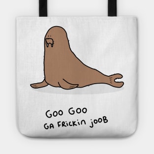 Grumpy Walrus Tote