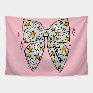 Cancer Zodiac Bow Tapestry