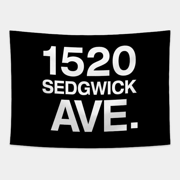 1520 SEDGWICK AVE. Tapestry by forgottentongues