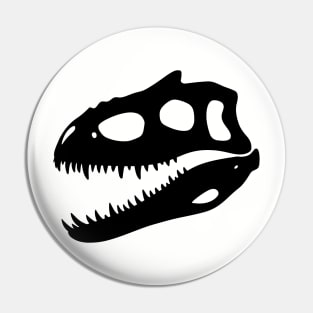 Indominus rex skull - black Pin
