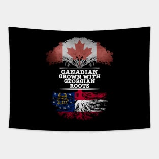 Canadian Grown With Georgian Roots - Gift for Georgian With Roots From Georgia Tapestry