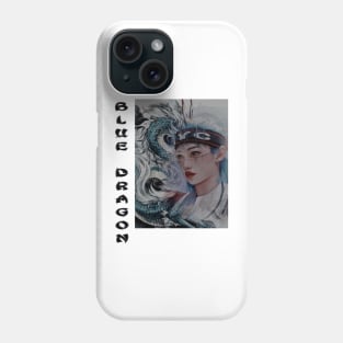 K-pop Fan Art Felix - 5 Stars - Blue Dragon Yongbokie Phone Case