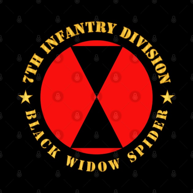 7th Infantry Division - Black Widow Spider by twix123844