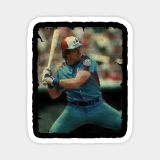 Gary Carter in Montreal Expos Magnet