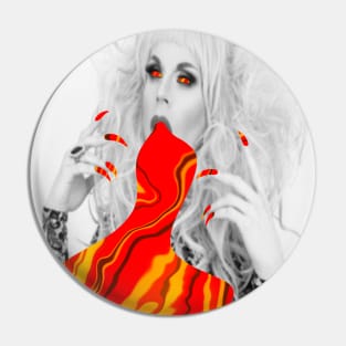 Katya zamolodchikova Trippy Slime Design Pin