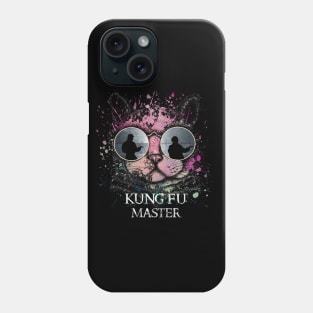 Cat karate kid Phone Case