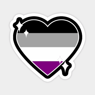 Kawaii Pride Collection - Asexual Magnet