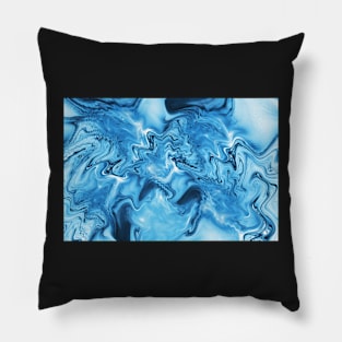 Blue stream Pillow