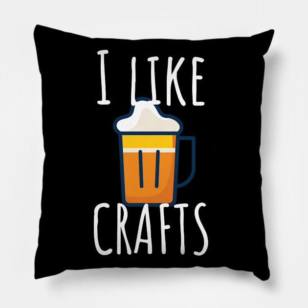 I like crafts Pillow by maxcode