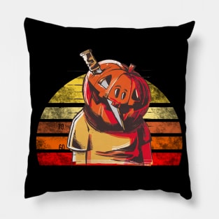 Prisioner pumpkin vintage Pillow