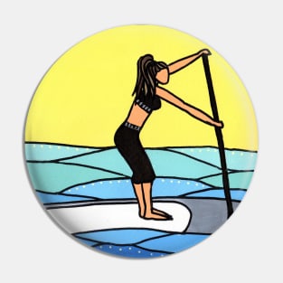 paddle girl Pin