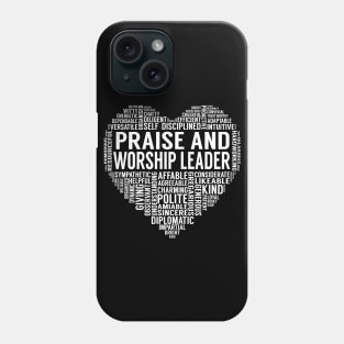 Praise And Worship Leader Heart Phone Case