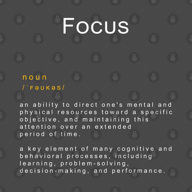 Motivational Word: Focus by AshnoAlice