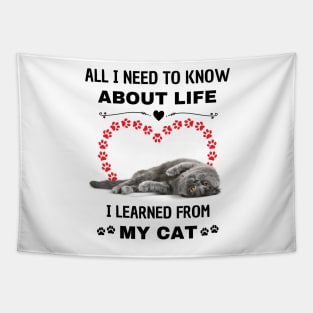 All I Need To Know About Life I Learned From My Cat Tapestry