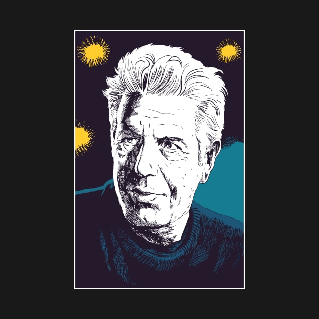 Anthony bourdain by Space Club