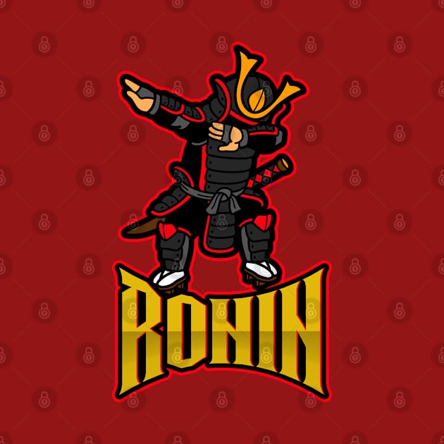 Dabbing Ronin Samurai by FullOnNostalgia