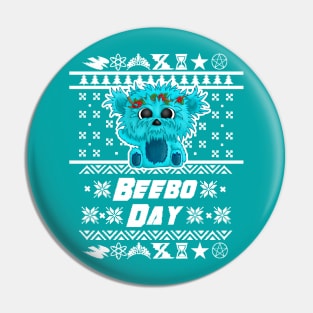 Ugly Beebo Day Sweater! Pin