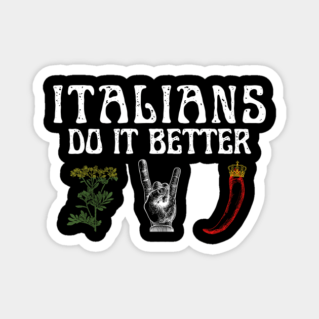 Italians Do It Better - Malocchio Magnet by The Fat Feminist Witch 