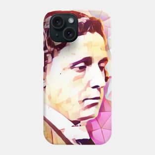 Lewis Carroll Pink Portrait | Lewis Carroll Artwork 13 Phone Case