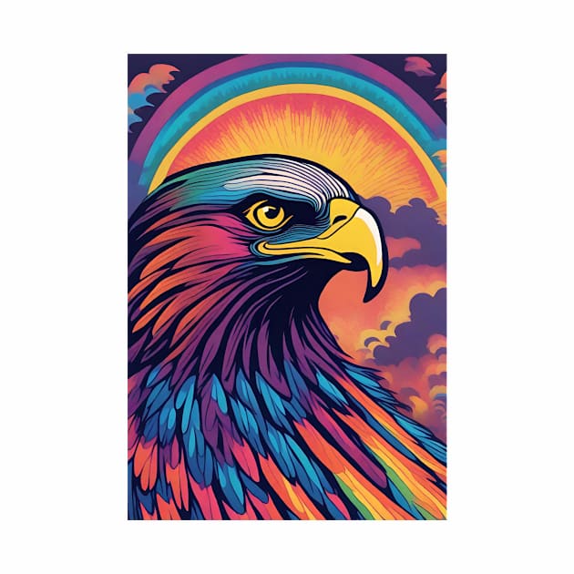 colorful eagle by abahanom