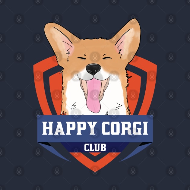 The Happy Corgi Club by Issacart