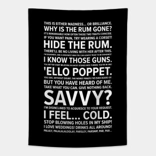 Pirates 1 quotes Tapestry