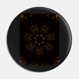 Dark Star Of 7th Cosmic Kaleidoscope Pin