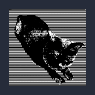 Graphic Black Cat T-Shirt