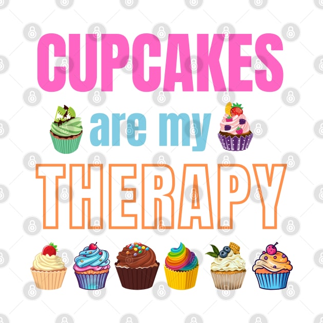 Cupcakes are my therapy by Studio468