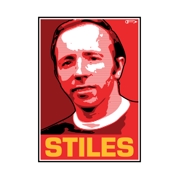 Stiles - MUFC by David Foy Art