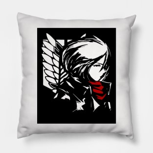 mikasa ackerman attack on titan Pillow