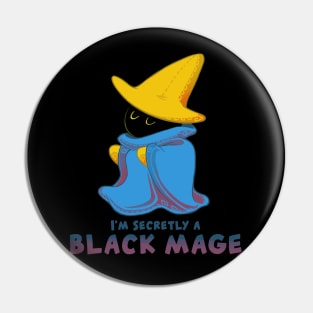 I'm Secretly A Black Mage! Pin