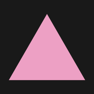 Pink triangle T-Shirt