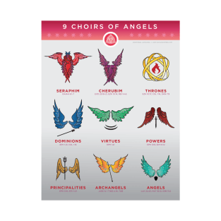 9 Choirs of Angels (Simple) T-Shirt