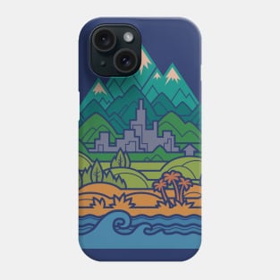 Small World Landscapes Phone Case