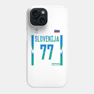 Luka Doncic 2023 Slovenija World Cup Phone Case