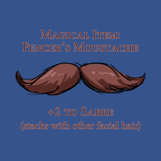 Fencer's Magical Moustache by capnflynn