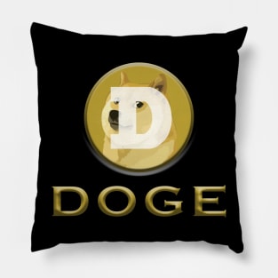 Doge Coin Pillow