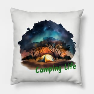Camping Life Pillow