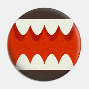 Domo Teeth Pin