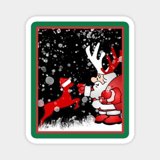 Unique Santa Claus Magnet