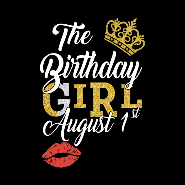 Queen The Birthday Girl July 1st Shirt Funny Birthday Gifts by Alana Clothing