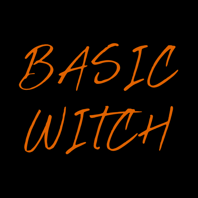 Basic Witch Funny Halloween by Suchmugs