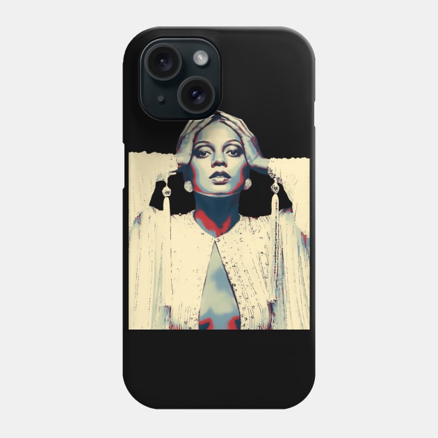 Retro girls diana ross Phone Case by MasterMind_Designer